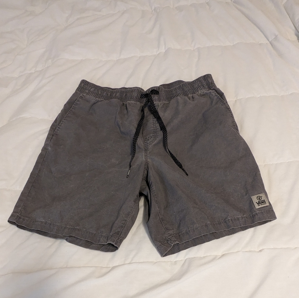 Vans Charcoal Drawstring Shorts